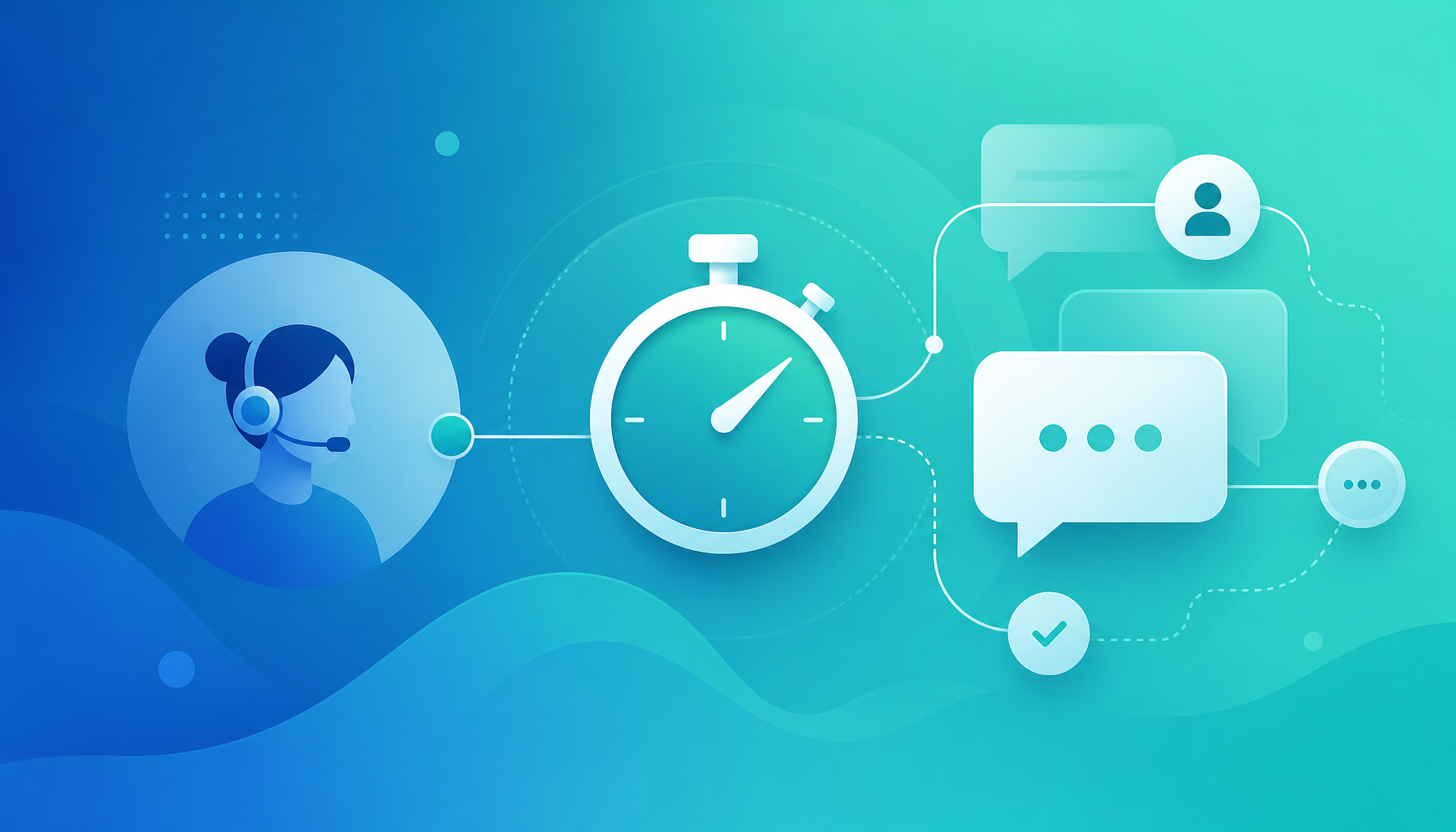 Como reduzir o tempo de primeira resposta no atendimento ao cliente